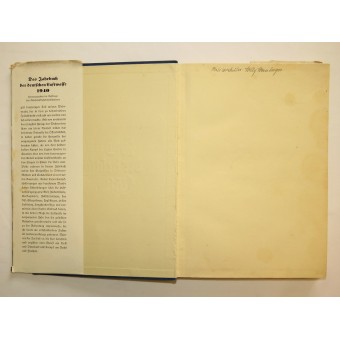 Almanach der deutschen Luftwaffe, seltene Ausgabe aus dem Jahr 1940. Espenlaub militaria
